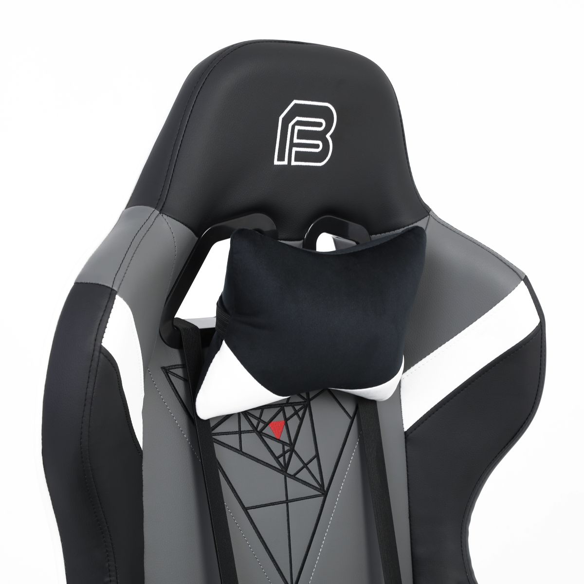 Bit Force Diablo L-2D igraća stolica crno/sivo/bijela - Slika 6