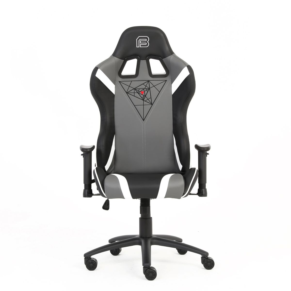 Bit Force Diablo L-2D igraća stolica crno/sivo/bijela - Slika 3