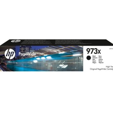 HP 973X HY black original cartridge, L0S07AE