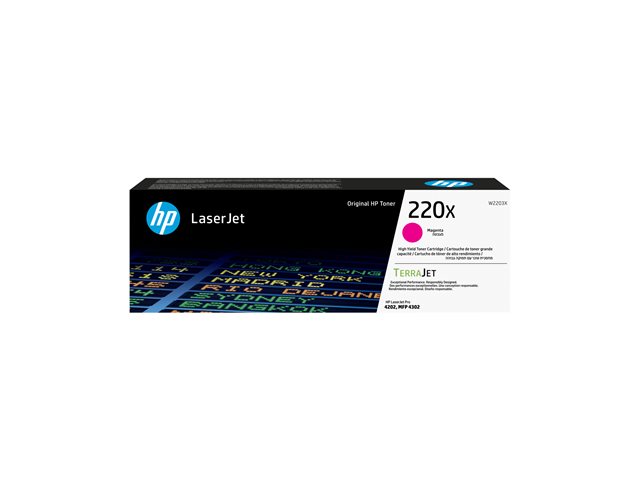 HP 220X Original Magenta LaserJet Toner, W2203X
