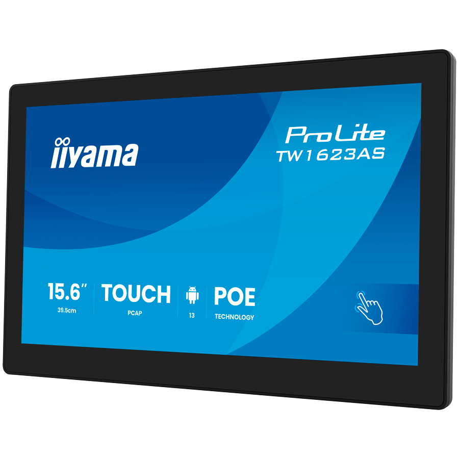 Monitor Iiyama Touch TW1623AS-B3P 15.6" PCAP 10pt touchscreen PC with Android, TW1623AS-B3P - Slika 4