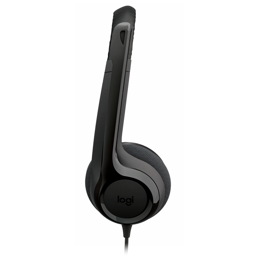 Logitech HEADSET-H390 USB-C Computer Headset-MIDNIGHT BLACK-USB-N/A-EMEA28i-935-USB-C, 981-001576 - Slika 3