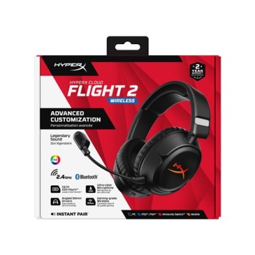 HP HyperX Cloud Flight 2 Gaming Headset, B5VC4AA