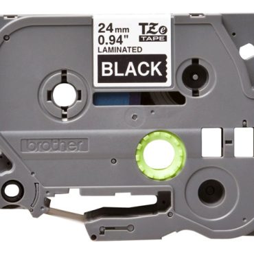 Brother TAPE TZE355 white/black 24mm 8m, TZE355