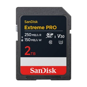 Sandisk Extreme PRO SDXC UHS-I Card 2TB, SDSDXXD-2T00-GN4IN