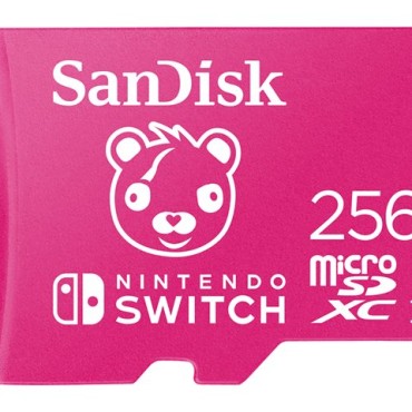 Sandisk Nintendo MicroSD UHS I 256GB, SDSQXAO-256G-GN6ZG