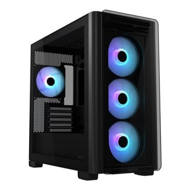 ASUS A23 PLUS MicroATX ARGB Case Black, A23 PLUS TG ARGB BLACK