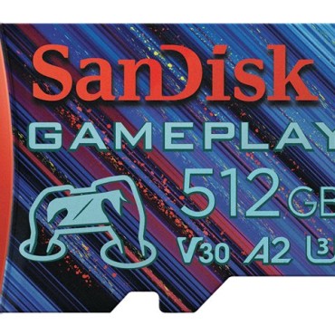Sandisk GamePlay microSDXC Card 512GB, SDSQXAV-512G-GN6XN