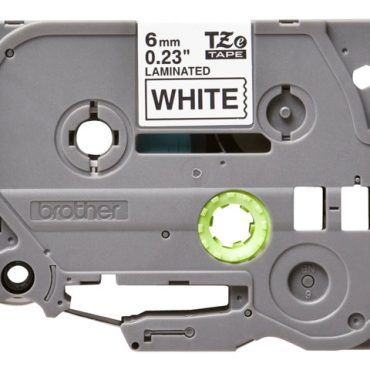 Brother TZE211 tape black/white 6mm 8m, TZE211