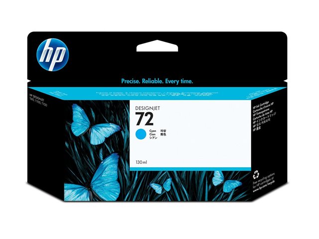 HP 72 ink cyan Vivera 130ml, C9371A