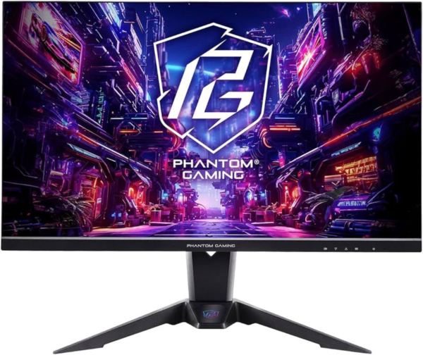 Monitor ASRock Gaming Monitor PG27QRT2A, 27", QHD, VA, 180Hz, 1ms, WiFi Antenna, Curved