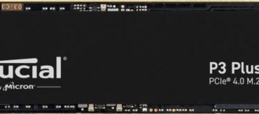 Crucial P3 Plus 1TB PCIe M.2 2280 SSD | Gen. 4x4 | Bulk