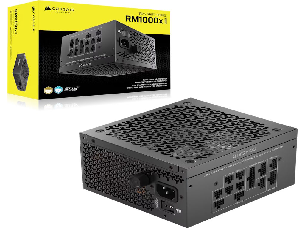 Napajanje Corsair RM1000x (2025) 1000WATX 3.1, PCIe 5.1, Cybenetics GOLD - Slika 2