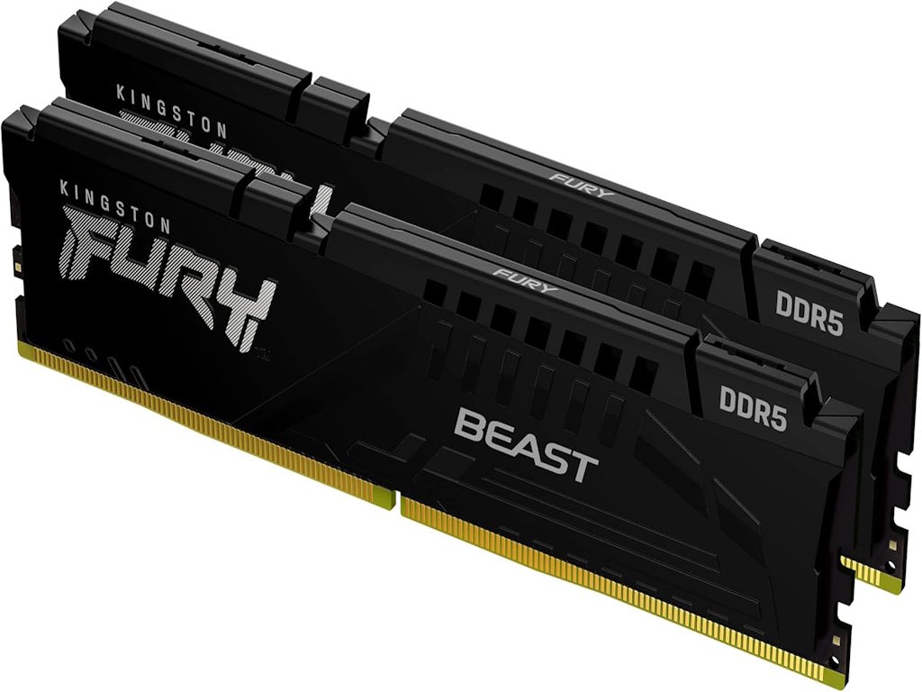 Kingston Fury Beast Black DDR5 16GB 5600MHz DIMM CL40 2x8GB XMP