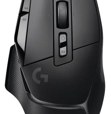 Logitech G502 X Lightspeed Wireless Mouse, Black