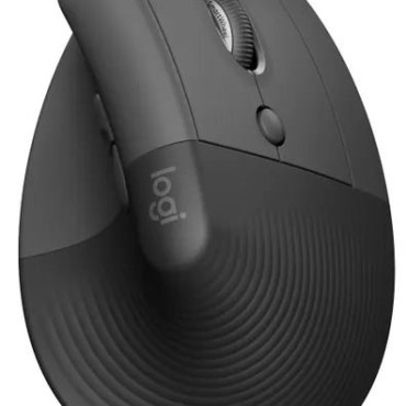 Logitech Lift Vertical Ergonomic Wireless Mouse for Business, right, Black