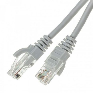 NaviaTec Cat6 UTP, 26AWG, LSZH, 0,25m, Grey