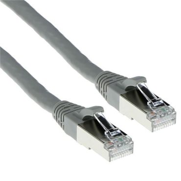 NaviaTec Cat6A S FTP, 26AWG, LSZH, 3m, Grey