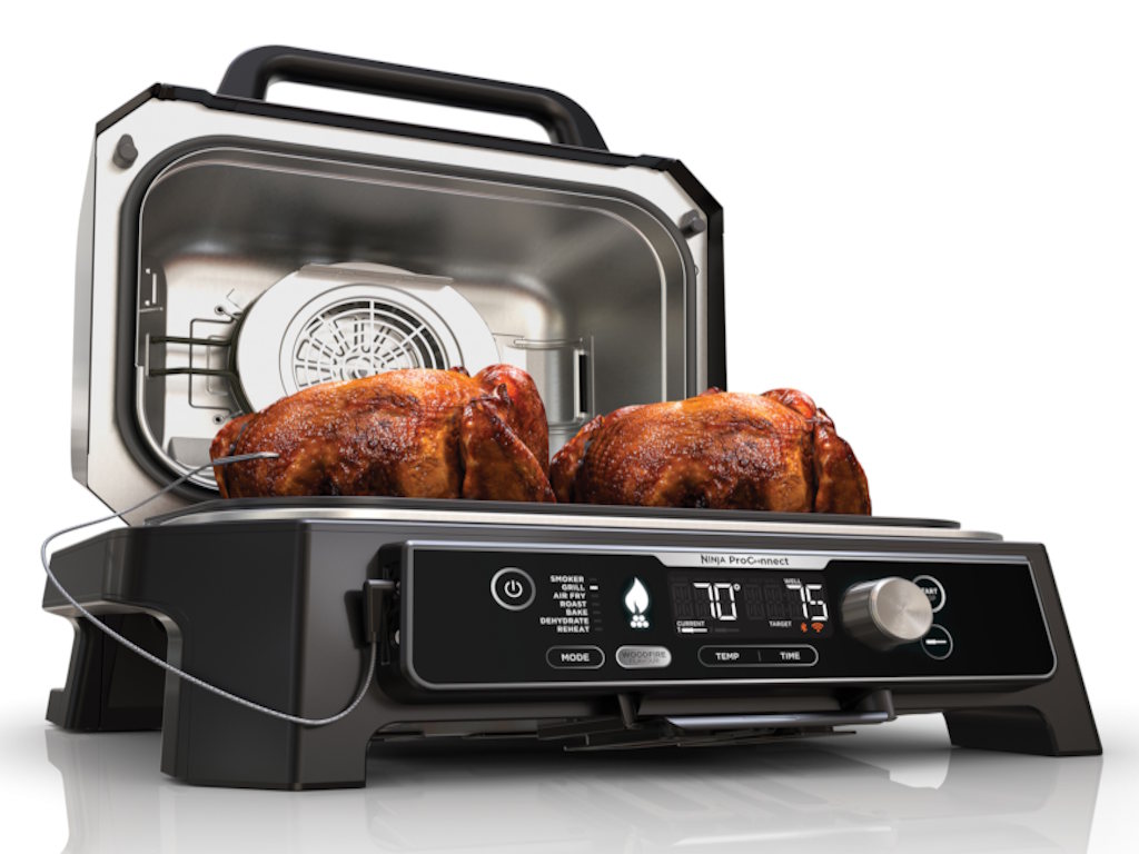 Ninja vanjski grill OG901EU Woodfire Grill 7u1 - Slika 12