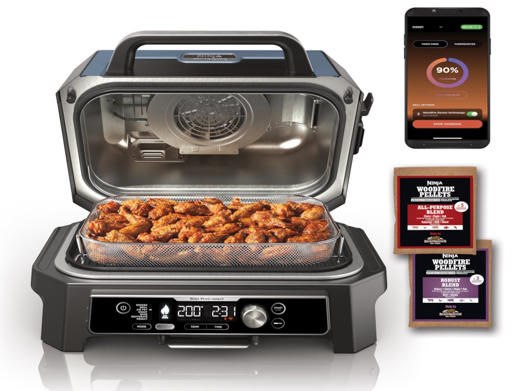 Ninja vanjski grill OG901EU Woodfire Grill 7u1 - Slika 19