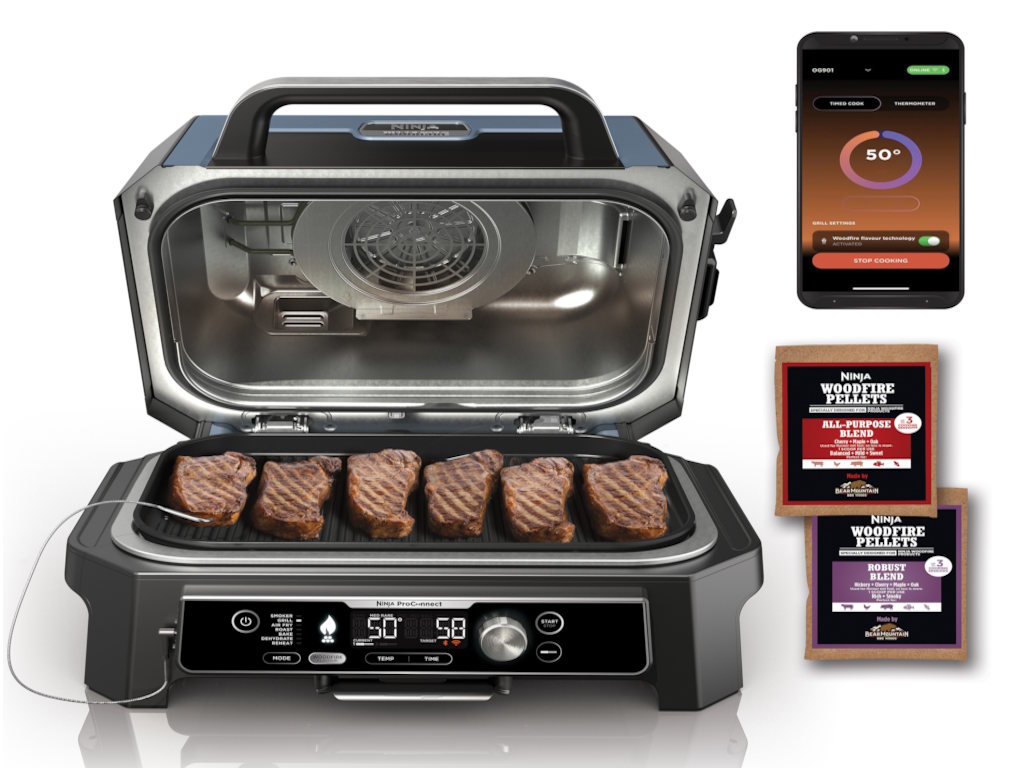 Ninja vanjski grill OG901EU Woodfire Grill 7u1 - Slika 20