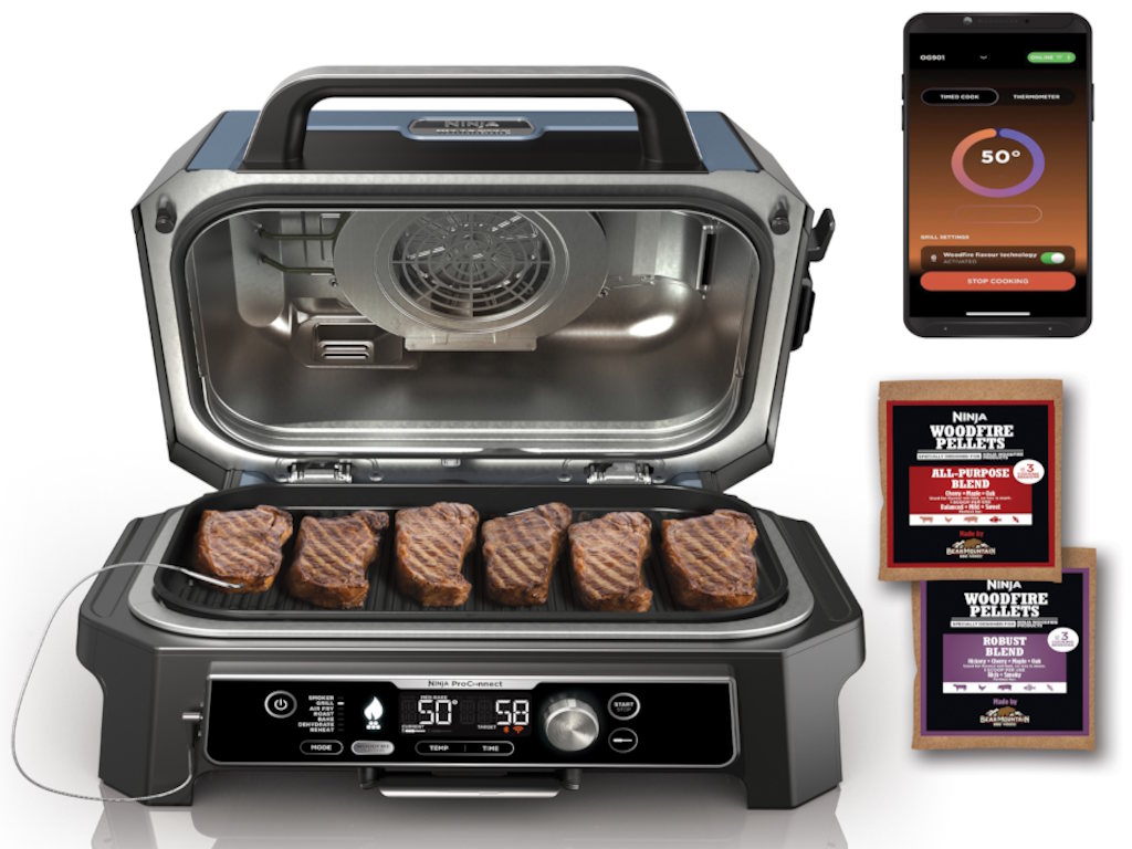 Ninja vanjski grill OG901EU Woodfire Grill 7u1 - Slika 3