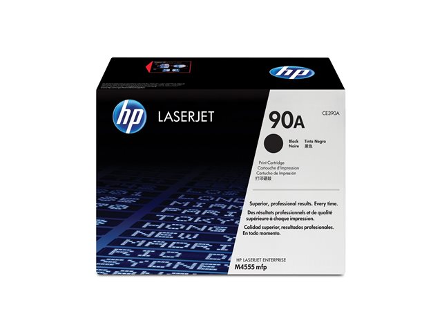 HP Toner 90A black HV LJ M4555 MFP, CE390A