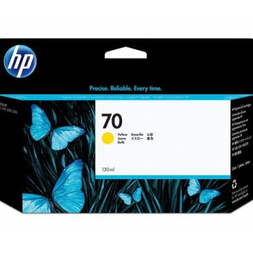 HP 70 ink yellow 130 ml Vivera, C9454A