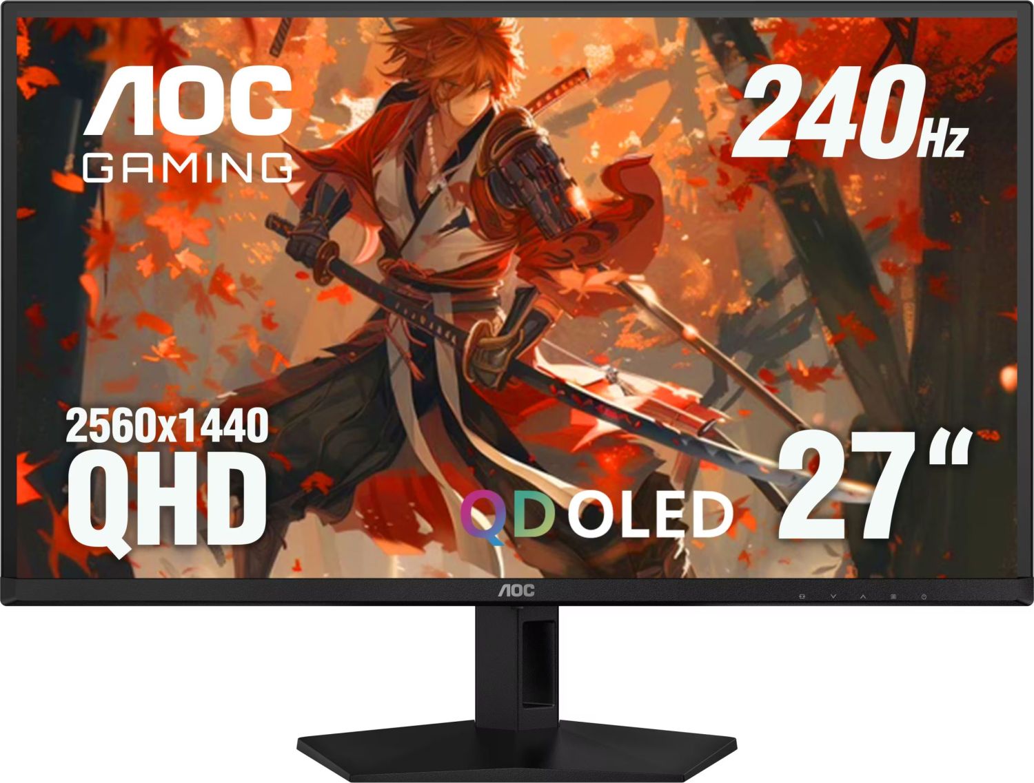 Monitor AGON Q27G41ZDF 27", QD-OLED, HDMI, DP, QHD, 240Hz