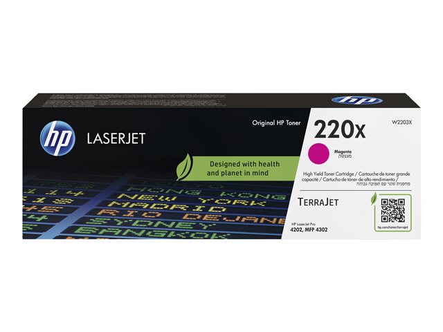 HP 220X Original Magenta LaserJet Toner, W2203X - Slika 2