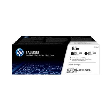 HP 2x Toner CE285A black HV, CE285AD