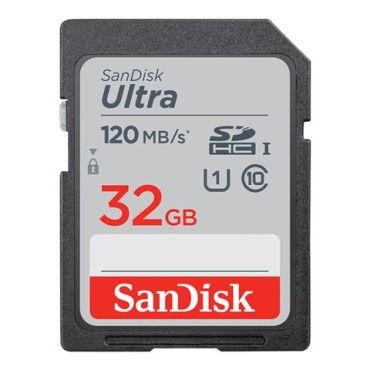 Sandisk Ultra 32GB SDHC Memory Card, SDSDUN4-032G-GN6IN
