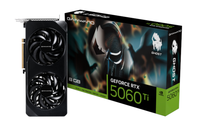 Gainward RTX 5060Ti Ghost 8GB GDDR7