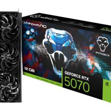 Gainward RTX5070 Python III, 12GB, GDDR7