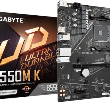 Gigabyte B550M K, AM4, mATX