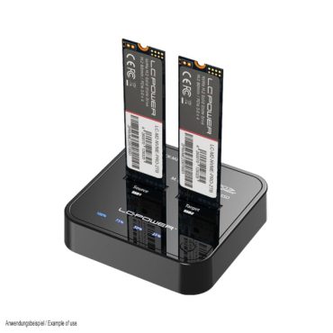 LC-Power dock 2x m.2 NvME v2
