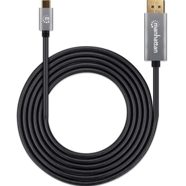 Manhattan kabel USB-C na DP M/M, 8K@60Hz, 2m, crni