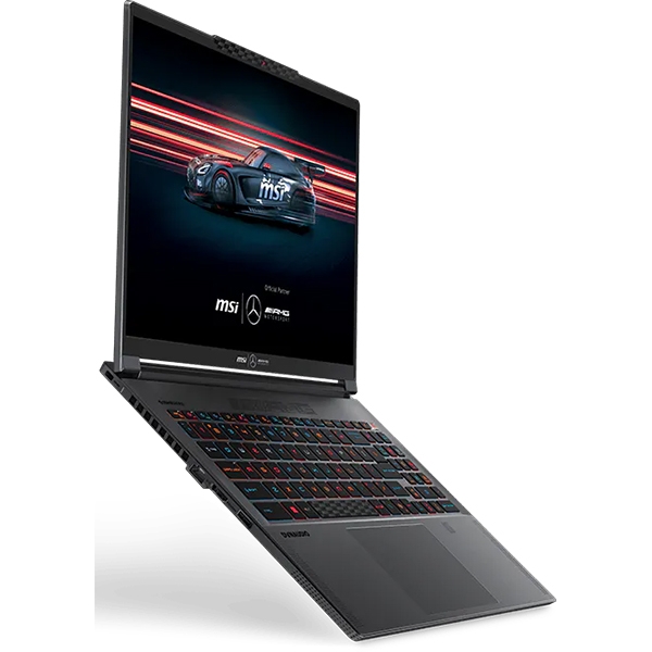 Laptop MSI Stealth A16 MercedesAMG AI+ A3XWGG Ryzen AI 9 / 32GB RAM / 1TB SSD / 16" OLED QHD+ 240Hz / GeForce RTX 5070 / Windows 11 Pro (Selenite Gray) - Slika 4