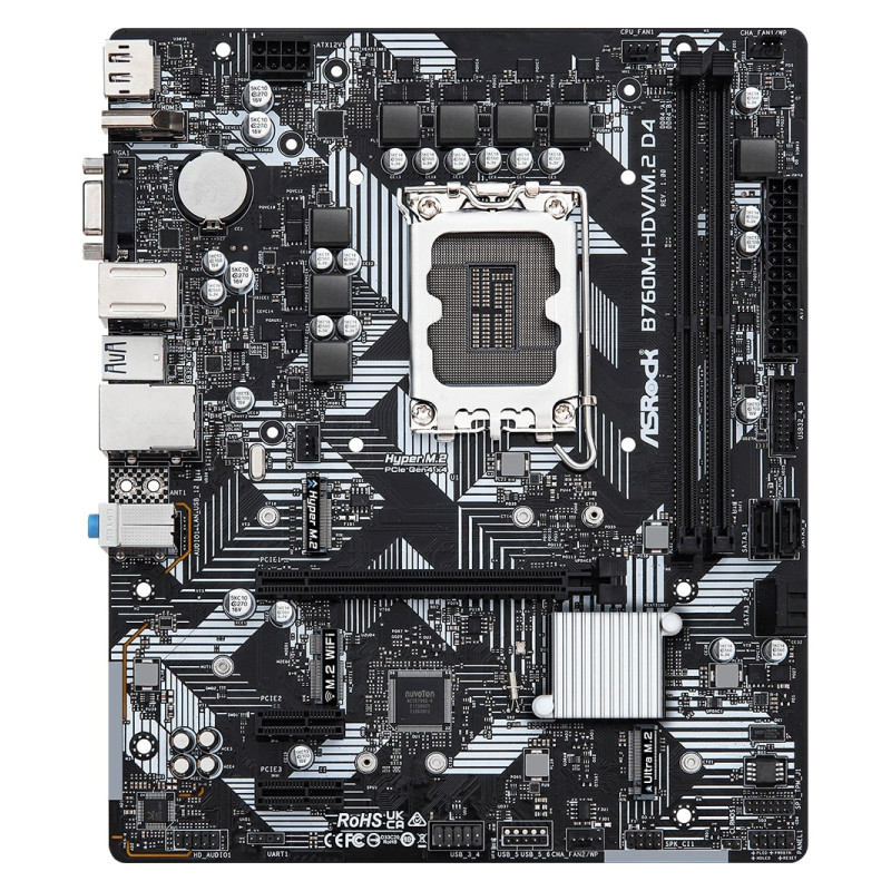 ASRock MB B760M-HDV/M.2 - Slika 4