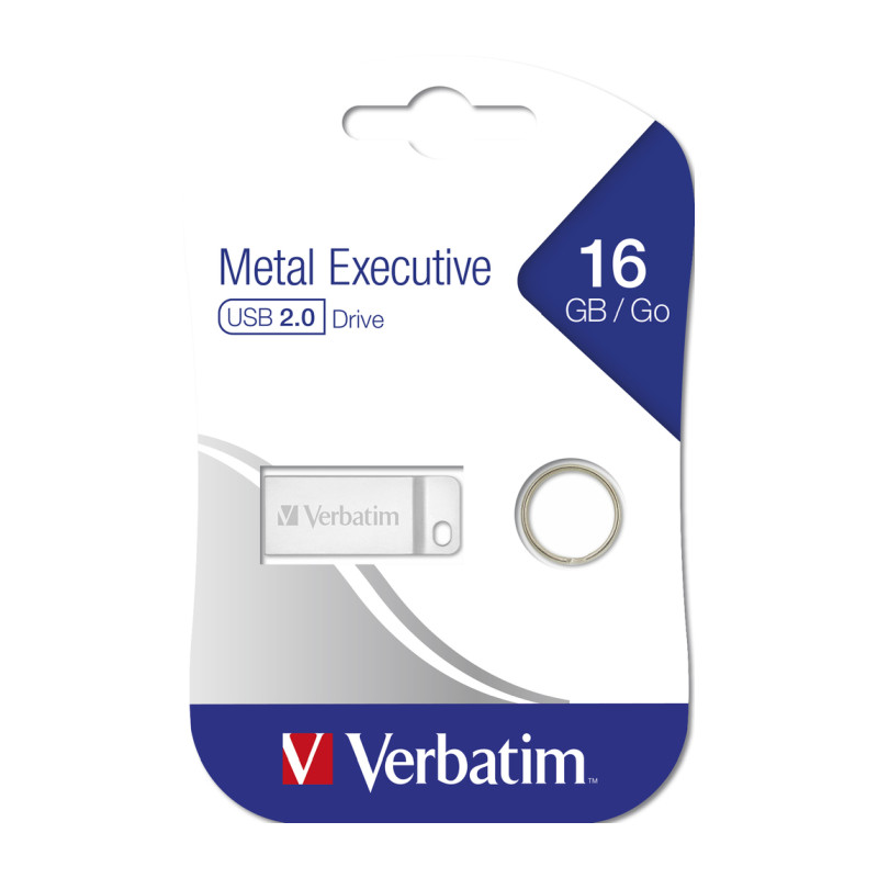 Verbatim USB2.0 Store'n'Go Metal Executive 16GB, srebrni - Slika 11