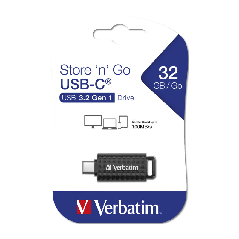 Verbatim USB-C stick Store'n'Go 3.2 Gen1, 32GB, crni - Slika 13