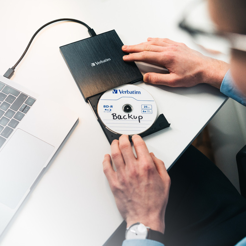 Verbatim Blu-Ray Slimline Ultra HD 4K vanjski snimač - Slika 8