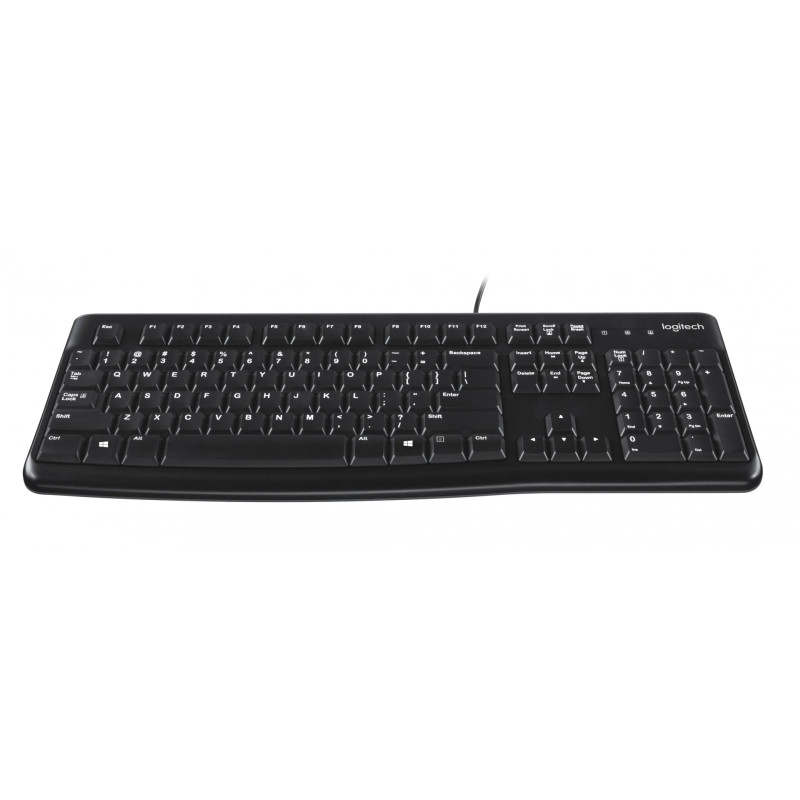 Logitech K120 OEM tipkovnica, USB, crna (920-002642) - Slika 6