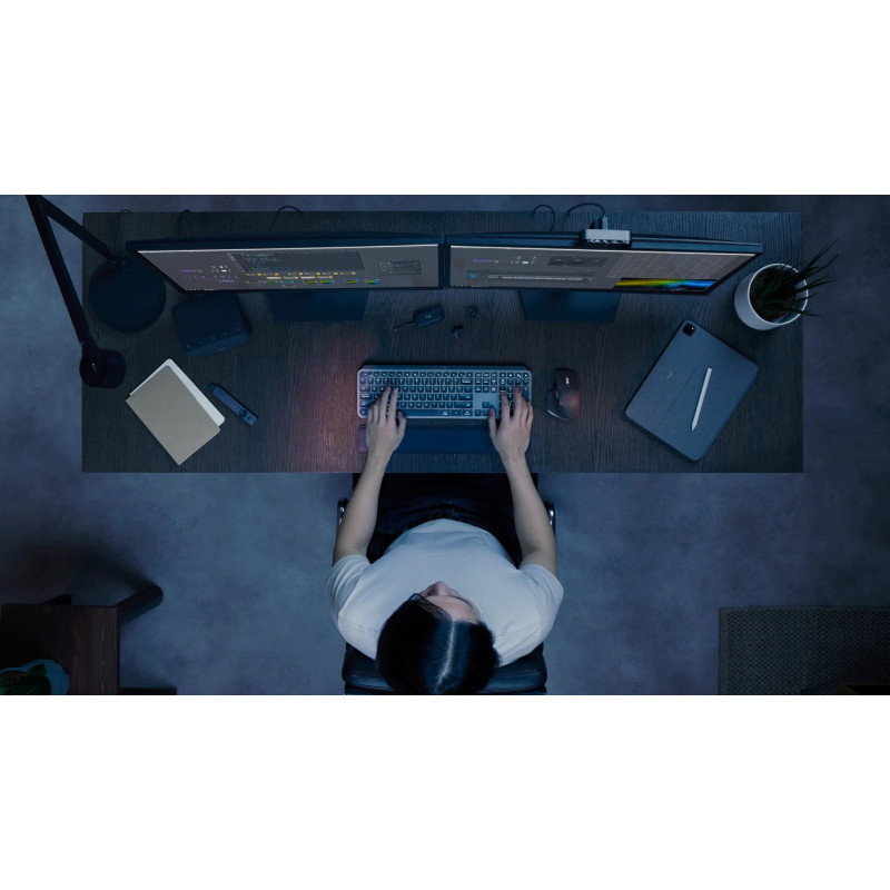 Logitech MX Keys S bežična bluetooth tipkovnica, siva (920-011591) - Slika 16