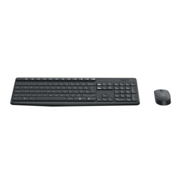 Logitech MK235 bežična tipkovnica+miš, USB, crna (920-008031)