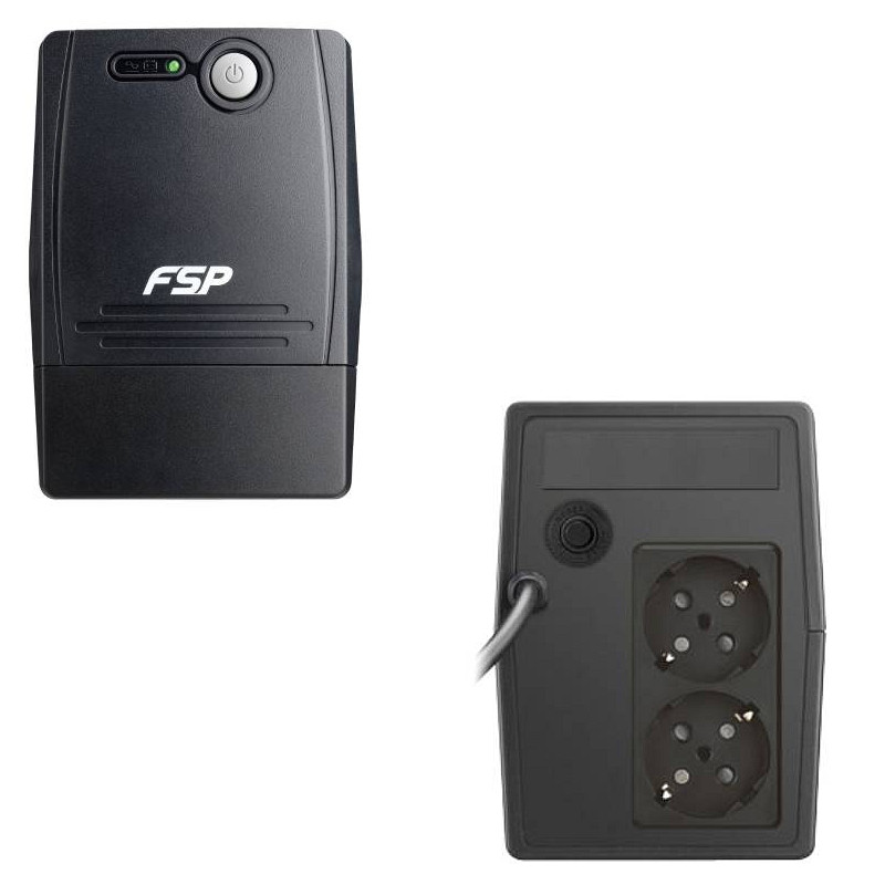 Fortron Source UPS FP 600VA/360W, Line-interactive, 2×Schuko, 1×7Ah - Slika 7