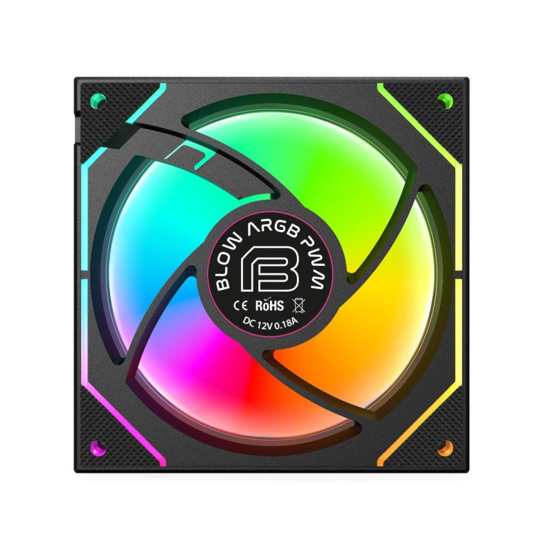 Bit Force BLOW PWM obrnuti PC hladnjak za kućište 120×120mm - Slika 9