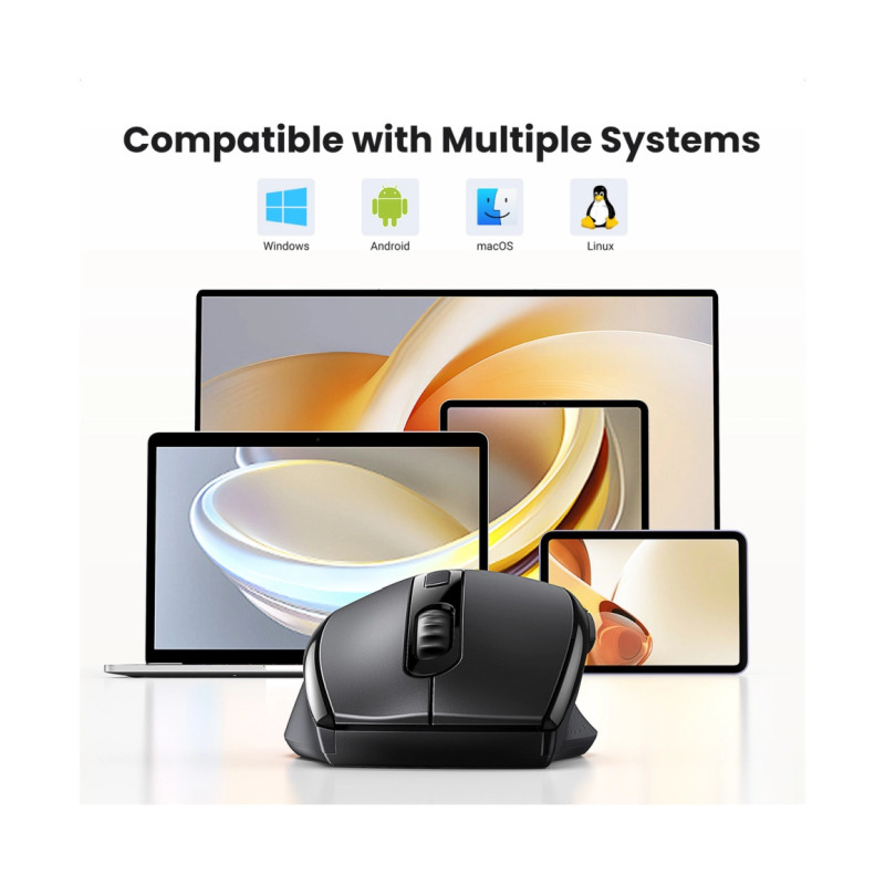 UGREEN bežični miš, 1600 DPI, USB, crni - Slika 29