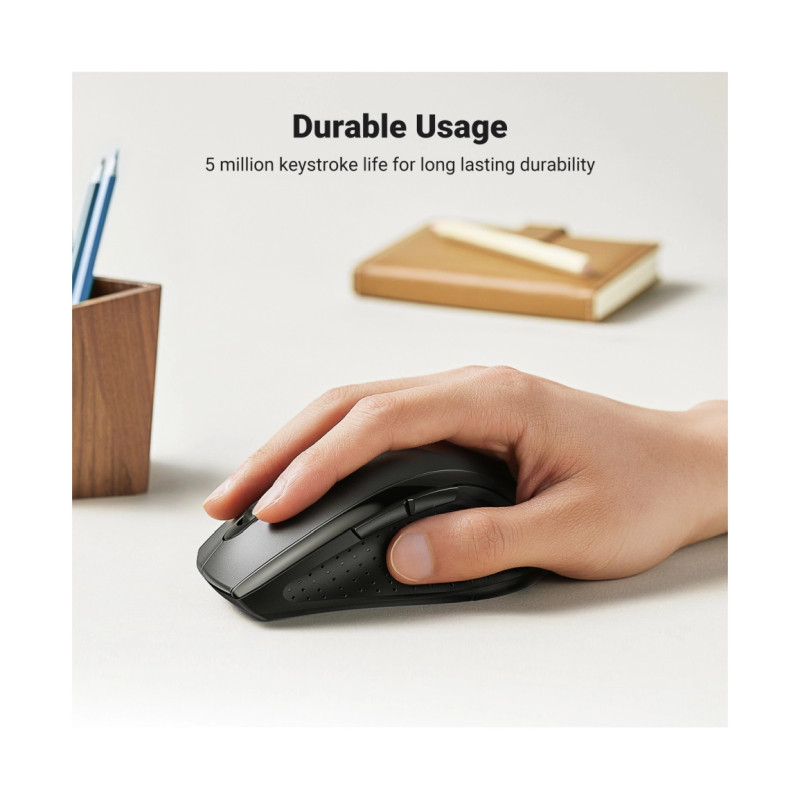 UGREEN bežični miš, 1600 DPI, USB, crni - Slika 33