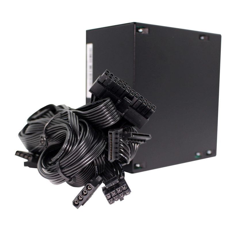 Xilence 650W Performance C+, ATX 2.52 80+, aktivan PFC, 2×PCIe, 5×SATA, 20+4-pina, 120mm ventilator, crno, bulk - Slika 7